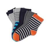 ♕ Лот 1 пара ♕ Для хлопчика якісні шкарпетки з органічної бавовни, Tchibo (Німеччина), розмір 16-18