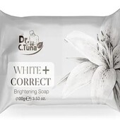 Отбеливающее мыло от веснушек и пигментных пятен Dr.Tuna White+Correct Farmasi, 100г