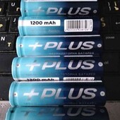 Акумуляторна батарея +Plus 18650 3,7В 1200mAh