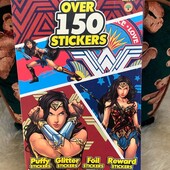 Набір наклейок Wonder Woman більше150шт.