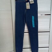 Брендовые новые коттоновые джинсы стрейч р.10.