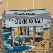 Кубики -пазли елюстрація до книги Бенджі Дейвіса «Штормовий кит». Англія