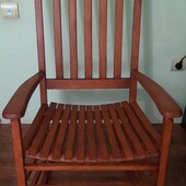 Кресло-качалка з натуральної деревини бук
