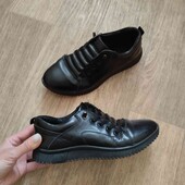 Шкіряні туфлі -кросівки Kangful
