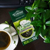 Зелений листовий чай зі шматочками фруктів "Edems Soursop Feijoa" (100г)
