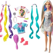 Барбі єдиноріжка з аксесуарами Barbie fantasy hair doll, оригінал від Маттел. Барби