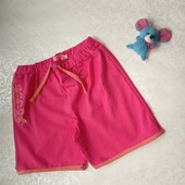 Літні дитячі рожеві шорти. Шорты для девочки 4 роки 4028