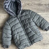Тепла, фірмова куртка 9-12 місяців