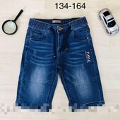 Шикарные джинсовые шорты Grace на мальчика 134, р.Распродажа! Последнии!