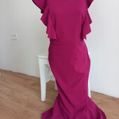 Quiz плаття міді пурпурового кольору 16 розмір Стан нового