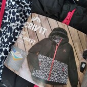 Crivit брендовая новая лыжная куртка с капюшоном на девочку подростка 12 лет рост 146/152 см