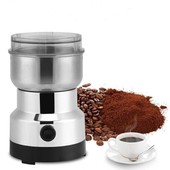 Кофемолка.полностью нержавеющий корпус! для измельчения кофе, орехов, сухих бобов и зерновых культур