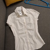 Офісна блуза Next у смужку, розмір 8