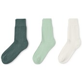☘Лот 1 пара ☘ М'які зимові теплі носочки з махровою стопою Tchibo (Німеччина), р: 39-42 темно-зелені