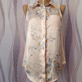 Шикарная блузка с цветочным принтом .