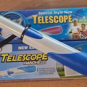 Детский телескоп, подзорная труба, бинокль (синий или розовый)