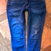 Чудові стрейч джинси 48р. ідеальний стан