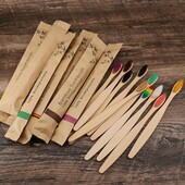 Бамбукова зубна щітка (1шт на вибір) Amazon