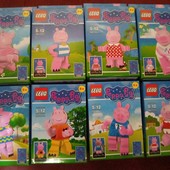 Подарок конструктор "Свинка Пеппа" для девочек от 5-10 лет.(Акция цена снижена),аналог" Lego"