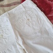 Білі літні хлопкові брюки