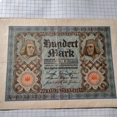 Бона Германії 100 марок 1920