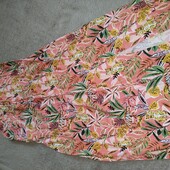 Tu uk16 віскозна сукня міді з розрізом