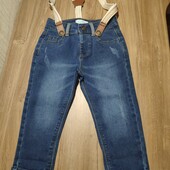 Нові джинсики Primark (80) 9-12місяців