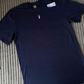 Котоновая футболка Gildan M синяя