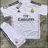 Чоловічий комплект Реал Мадрид футболка і шорти, розмір Л