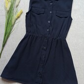 Дитяча літня синя сукня 7-8 років плаття для дівчинки