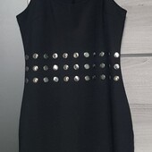 стильное стрейчевое черное платье от Bershka , можно на подростка