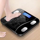 Напольные умные фитнес весы Bluetooth до 180 кг. Смарт весы с приложением