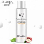 Антивозрастная витаминизированная эмульсия bioaqua v7 emulsion toning light