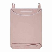 Органайзер Aquapur з металевими гачками для ванної кімнати рожевий
