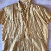 Винтажная шелковая блузка 100%шелк
