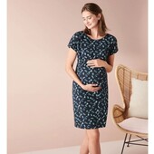 Сукня для вагітних трикотажне плаття з бавовни, esmara euro M 40/42 німеччина темно синя