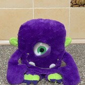 Рідкісна вінтажна іграшка Keel Toys фіолетовий монстр висота 26см.