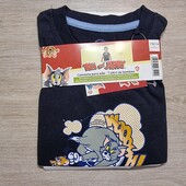 Tom & Jerry! Трикотажная футболка для мальчика! 110/116! Лот 5600