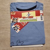 Tom & Jerry! Трикотажная футболка для мальчика! 98/104! Лот 5600