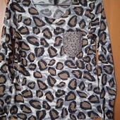 Блуза женская леопардовая.