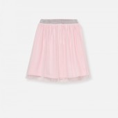 Розовая фатиновая юбка 110 см, 4-5 лет