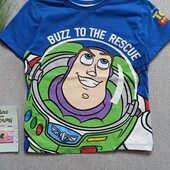 Дитяча футболка блимає 4-5 років Історія іграшок Базз світиться для хлопчика
