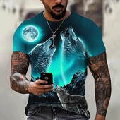 Чоловіча футболка з 3 D принтом