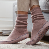 ☘Лот 1 пара☘М'які і теплі шкарпетки- тапочки від Tchibo (Німеччина), розмір 39/40