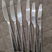 6 столових ножів нержавіюча сталь, якісні