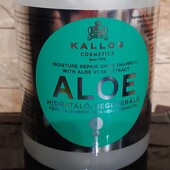 увлажняющий шампунь для волос Kallos Cosmetics с экстрактом Алоэ Вера, 1 л