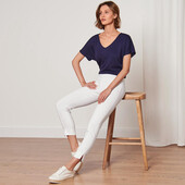 ☘ Зручні штани, моделюють та гарно сидять по фігурі, Tchibo (Німеччина), р.:46-48 (40 євро)