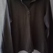Бавовняна сорочка чорного кольору