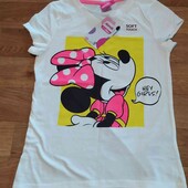 нова футболка для дівчинки Minnie Disney 