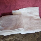 В лоте 2 шт махровые полотенца 100%хлопок.50*90см+40*70 см
